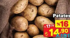 PATATES KG fiyat ve kampanya bilgisi
